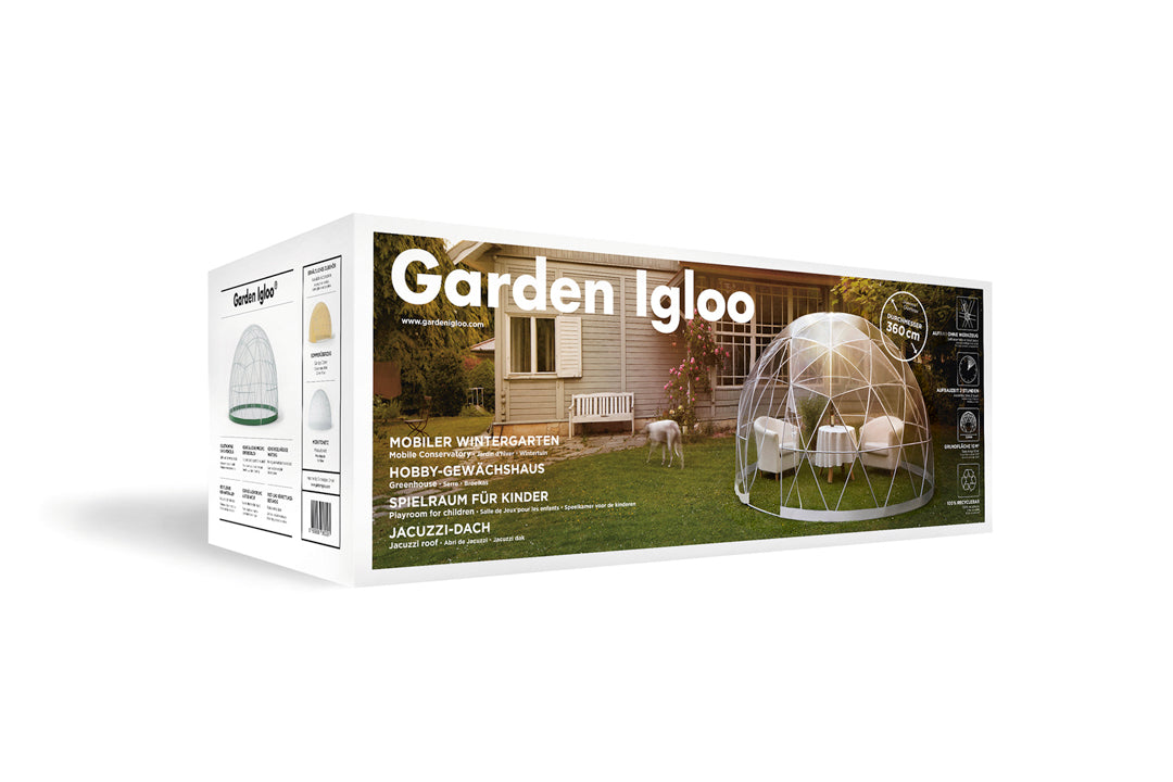 Garden Igloo | Garden Igloo - Stylish Conservatory, Greenhouse, Hot Tub ...